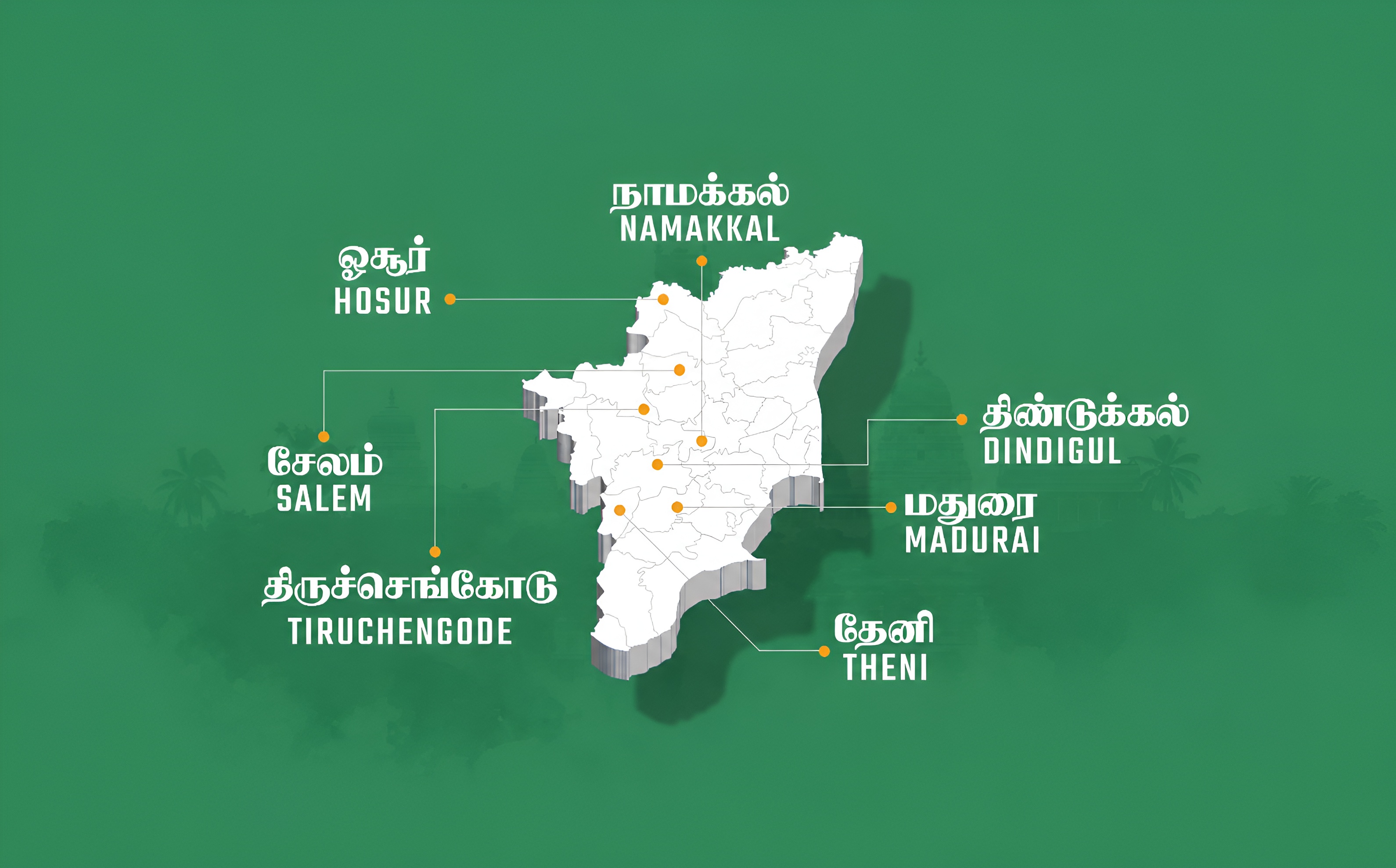 VIP Presence Across Tamil Nadu