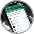 Regular progress updates via WhatsApp & email